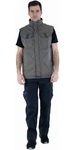 Lafont Sweatweste Body-Warmer Elki Grau/Hellgrau/Dunkelblau