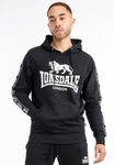 Lonsdale Kapuzenpullover Scousburgh Grün/Rot/Braun/Schwarz