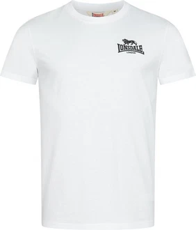 Lonsdale T-Shirt Blairmore Weiß/Creme/Grau/Beige