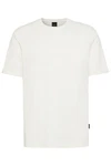 bugatti T-Shirt mit Print Khaki/Weiß/Creme/Grau