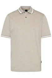 bugatti Poloshirt Braun/Beige/Grau/Khaki