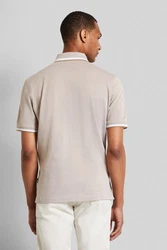 bugatti Poloshirt Braun/Beige/Grau/Khaki