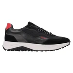 HUGO Sneaker Kane Runn grau/rot/schwarz