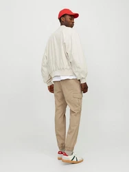 Jack & Jones Cargohose JPSTMARCO JJJOE CUFFED Khaki/Beige/Braun