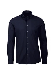 Poloshirt Business-Hemd aus DELUXE-Single-Jersey (1-tlg)