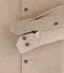 VENTI Businesshemd uni Beige/Braun/Khaki