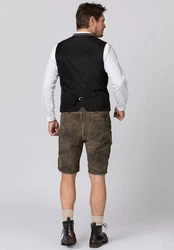 Stockerpoint Trachtenweste Fabricio Dunkelgrau/Grau/Hellgrau