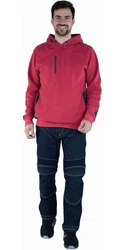 Lafont Kapuzenpullover Hoodie Power Rot