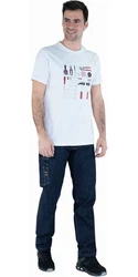 Lafont T-Shirt Pilot Grau/Dunkelblau/Orange/Grün/Lila