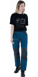 Lafont T-Shirt Pilot Dunkelblau/Grau/Lila