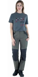 Lafont T-Shirt Pilot Grün/Dunkelgrün/Rot/Grau