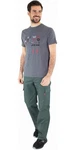 Lafont T-Shirt Pilot Grün/Dunkelgrün/Rot/Grau