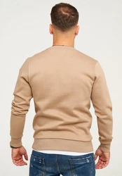 Jack & Jones Sweatshirt LABO SWEAT CREW NECK Braun/Khaki/Beige/Gelb
