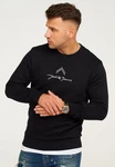 Jack & Jones Sweatshirt LABO SWEAT CREW NECK Schwarz/Beige/Gelb/Grau/Dunkelblau