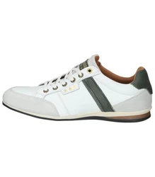 Pantofola d'Oro Roma Uomo Low Sneaker Creme/Dunkelgrün/Weiß/Grün