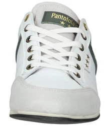 Pantofola d'Oro Roma Uomo Low Sneaker Creme/Dunkelgrün/Weiß/Grün