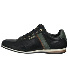 Pantofola d'Oro Roma Uomo Low Sneaker Dunkelgrün/Schwarz