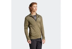adidas TERREX Fleecejacke MULTI LIGHT Dunkelgrün/Khaki