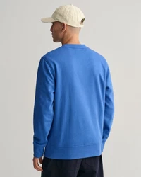 GANT Sweatshirt Printed Graphic C-Neck Sweat Hellblau/Blau