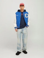 Jack & Jones Hoodie JJHENRY SWEAT HOOD Dunkelblau