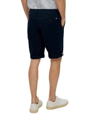 s.Oliver Chinohose Bermuda-Style Dunkelblau/Hellblau/Blau