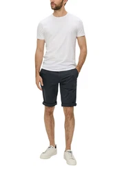s.Oliver Chinohose Bermuda-Style Blau/Dunkelblau/Dunkelgrau/Grau