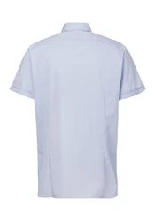 OLYMP Kurzarmhemd Level Five body fit Hellblau/Blau