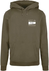 Merchcode Kapuzensweatshirt NITM-Sport x Basic Hoody (1-tlg) Dunkelgrün/Grün/Braun