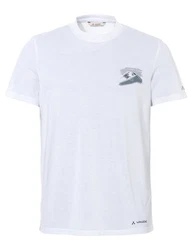 VAUDE T-Shirt SE Men's Abelia Print T-Shirt Weiß/Creme/Grau