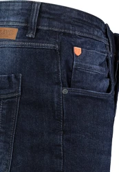 SUBLEVEL Bermudas Herren Jeans Short Dunkelblau/Hellblau/Blau