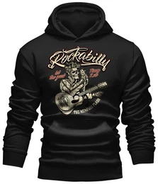 Kapuzensweatshirt fr Rockabilly Fans: Memphis Flash
