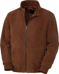 Blouson aus butterweichem, anschmiegsamem Ziegen-Veloursleder