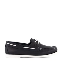 Travelin' Exmouth Herren Slip-On Sneaker Blau