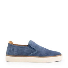 Travelin' Travelin' Cleeton Men Blue 44 Slip-On Sneaker