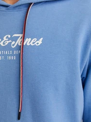 Jack & Jones Hoodie JJHENRY SWEAT HOOD Blau/Hellblau