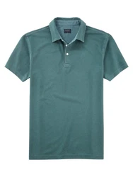OLYMP Poloshirt Casual Grün/Türkis