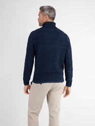LERROS Strickpullover Jacquard Rollkragenpullover 