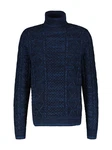 LERROS Strickpullover Jacquard Rollkragenpullover 