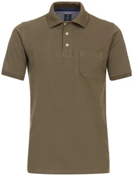 Redmond Poloshirt Khaki/Dunkelgrün/Braun/Grau