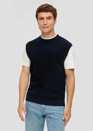 Strickpullover Strickpullunder aus reiner Baumwolle