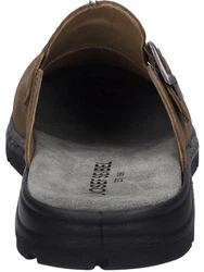 Josef Seibel Marlon Clog Dunkelbraun/Braun/Beige/Khaki
