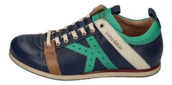 Kamo-Gutsu Sneaker TIFO 042 denim/grün