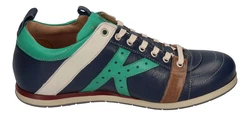 Kamo-Gutsu Sneaker TIFO 042 denim/grün
