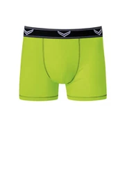 Trigema Boxer Bequeme Pants mit Webgummibund Grün/Neonfarben