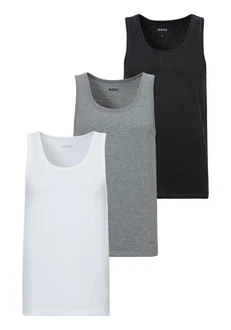 BOSS Unterhemd Tank Top (3-St) 