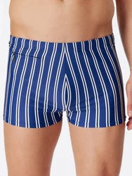Schiesser Badehose Classic Swim Bade-Shorts Speedo Blau/Dunkelblau
