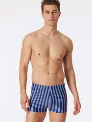 Schiesser Badehose Classic Swim Bade-Shorts Speedo Blau/Dunkelblau