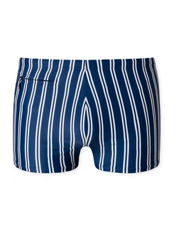 Schiesser Badehose Classic Swim Bade-Shorts Speedo Blau/Dunkelblau