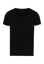 Hanro Unterziehshirt Cotton Superior Schwarz