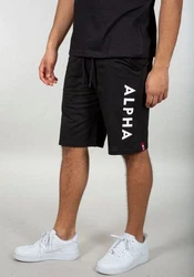ALPHA INDUSTRIES Shorts Schwarz/Dunkelgrau